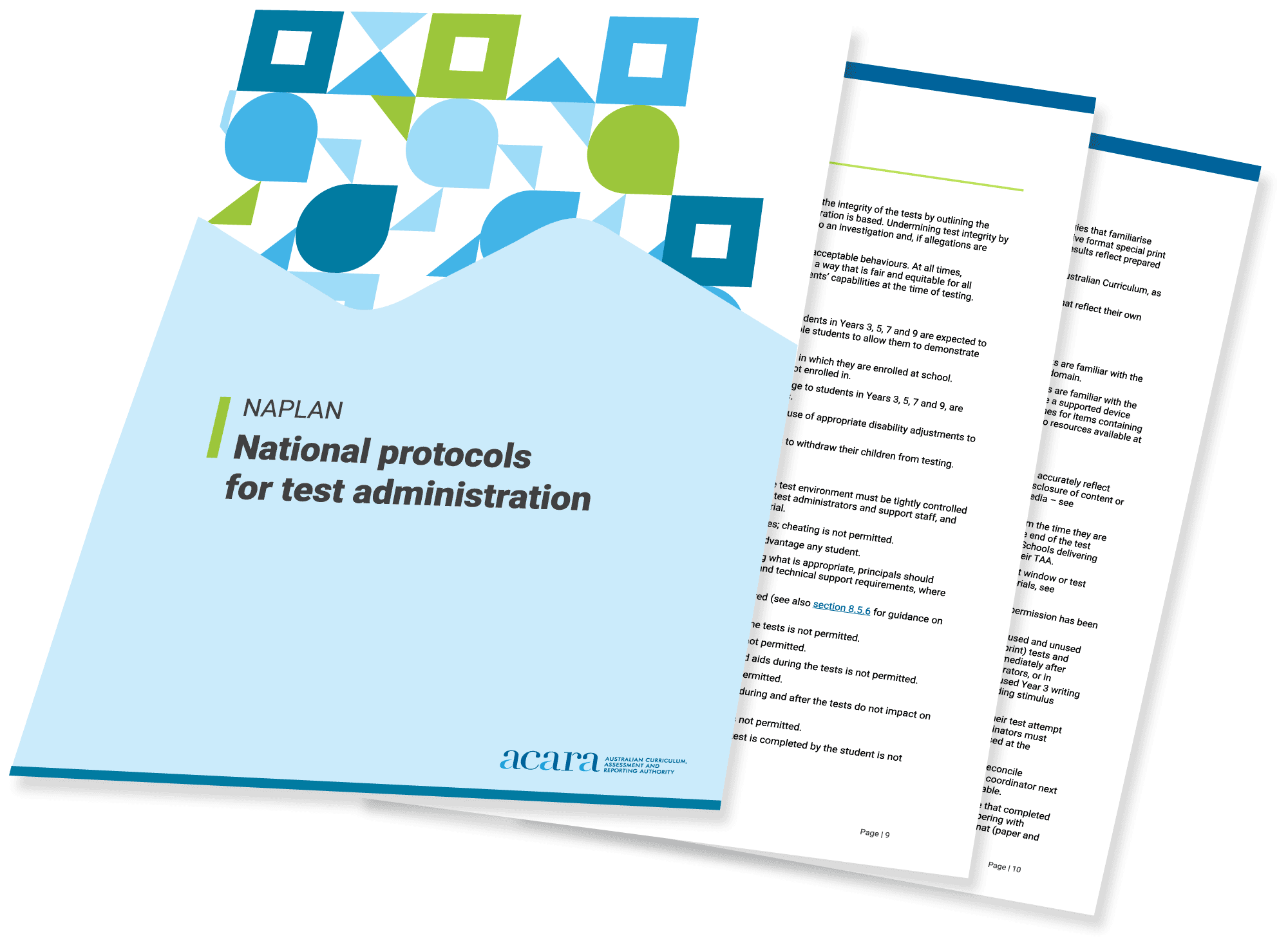 NAPLAN national protocols cover image